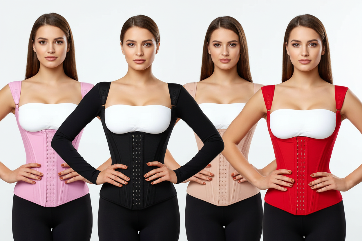 Multiple Women in Waist Trainers